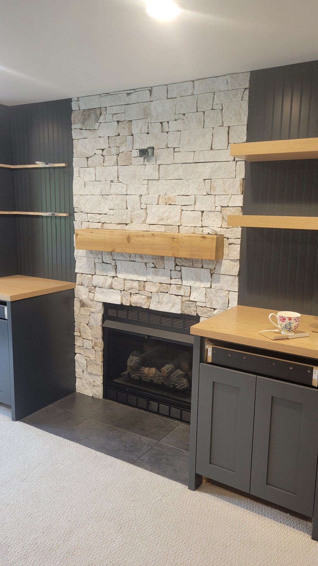 Fireplace built-ins by MK Building Innovations