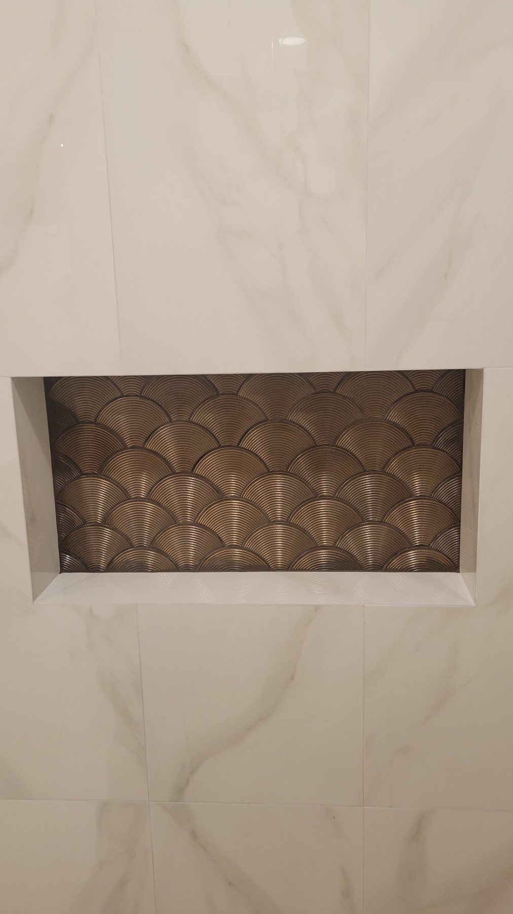 Shower tile detail by MK Building Innovations