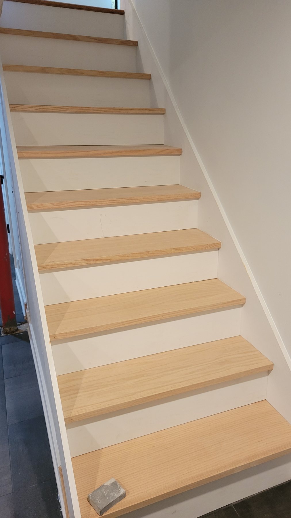 Finished stair work by MK Building Innovations